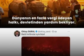 Yangın uçağı yok, koordinasyon yok, hazırlık yok…Ama Cumhurbaşkanı Başdanışmanı, X’ten dua ediyo