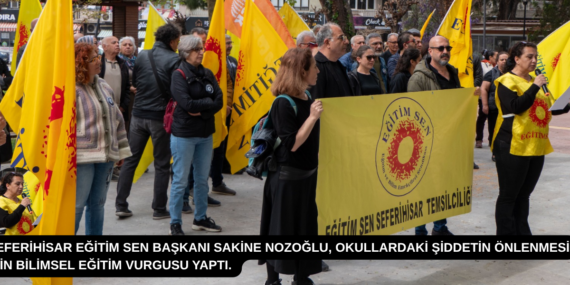 Seferihisar Eğitim Sen: Okullarda Şiddet Münferit Değil Sistemsel