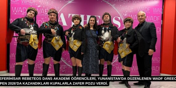 Seferihisar REBETEOS Dans Akademi Avrupa’da Tarih Yazdı